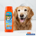 Shampooing nettoyant pour animaux de file et de tiques pour animaux de compagnie